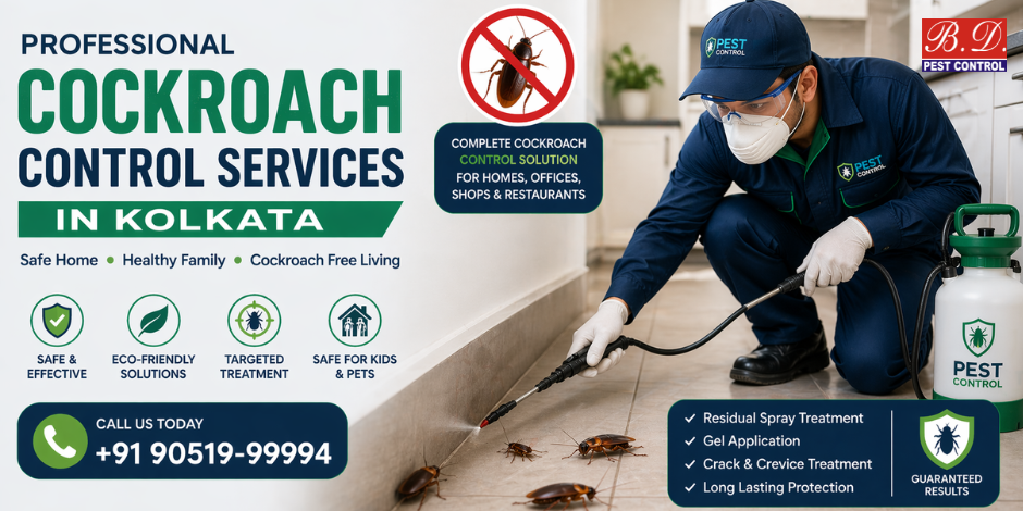 cockroach control services in Kolkata