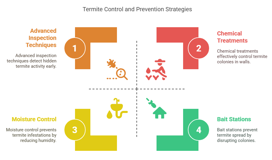 termite problems solution in wall at parkstreet