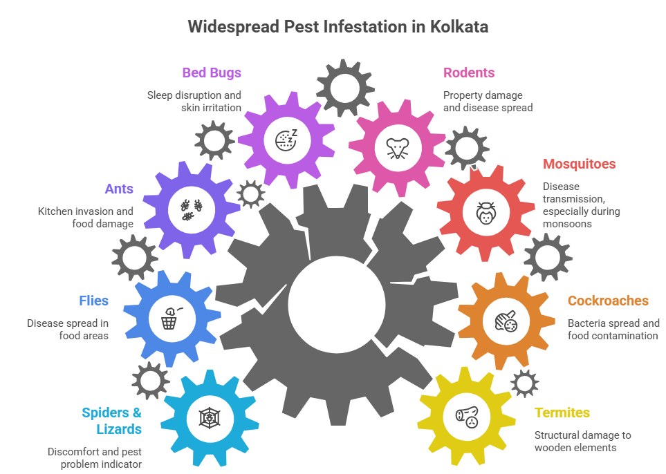 Residential pest control services in Kolkata