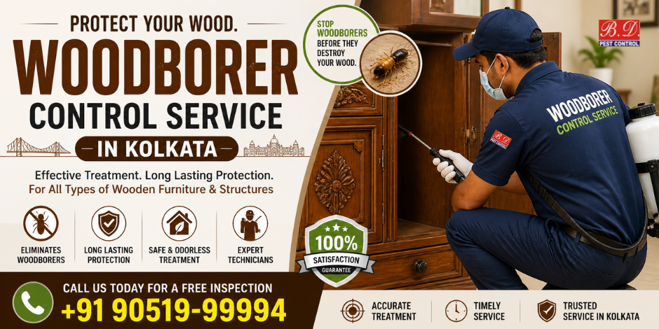 woodborer control services in Kolkata